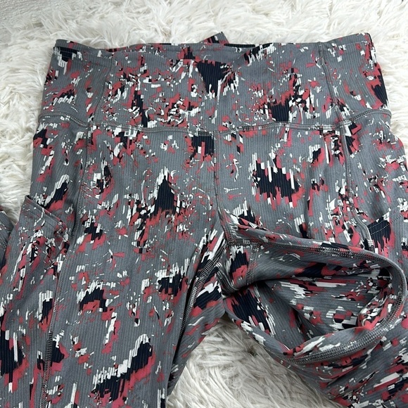 Lululemon Fast and Free High Rise Tight 25" Floral Flux Multi - Picture 2 of 7